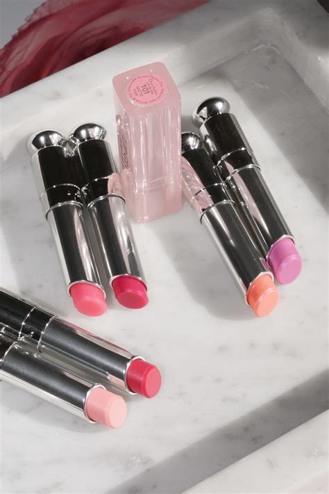 dior addict lip.glow|Dior Addict lip glow shades.